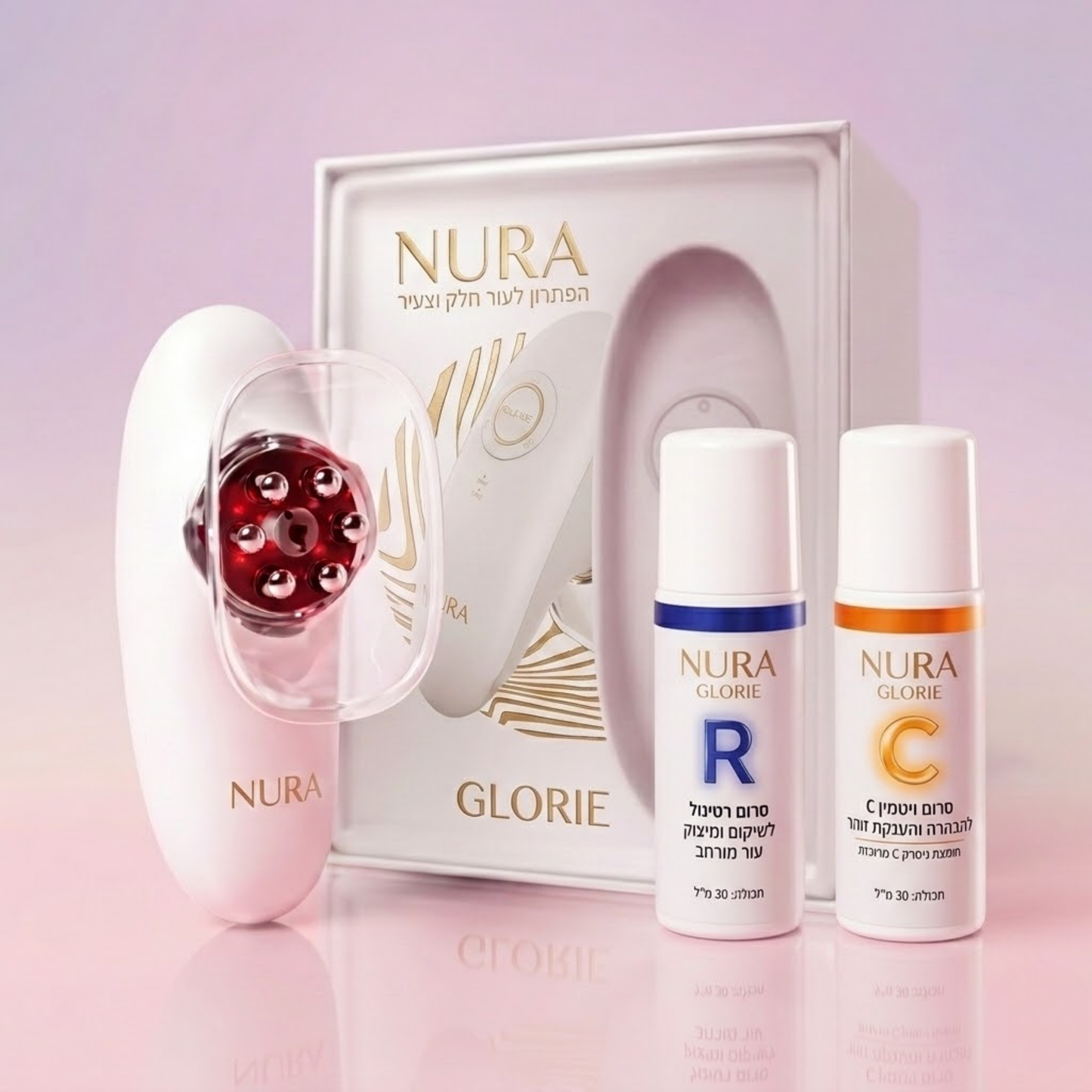 NURA™ הפתרון לעור חלק וצעיר